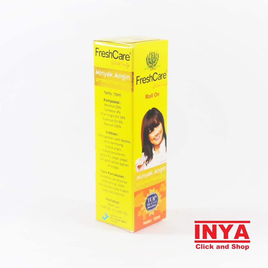 Minyak Angin Roll On FRESH CARE SPLASH FRUITY 10ml