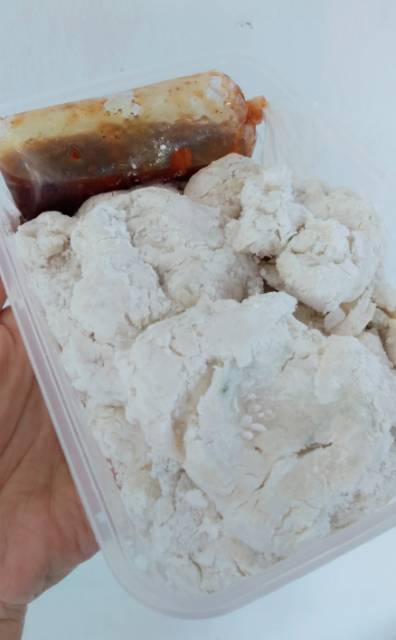

Cireng bumbu rujak