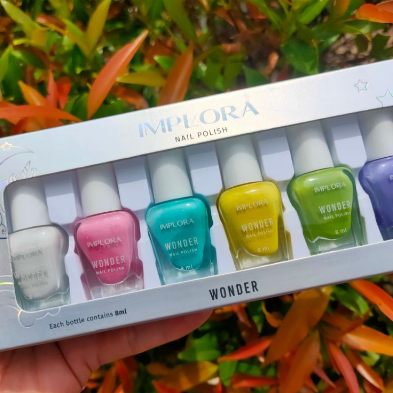 

implora nail polish kutek warna pastel wonder