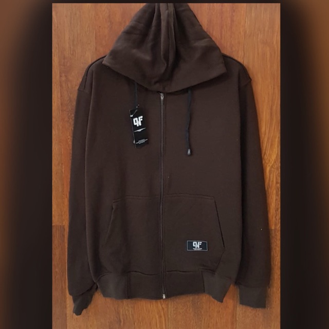 Sweater Dnf Coklat / Sweater Pria / Jaket Pria