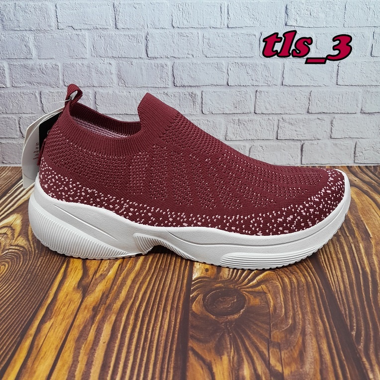 Sepatu Slip On Wanita Ando Naomi 37-40 Sepatu Sneaker Cewek