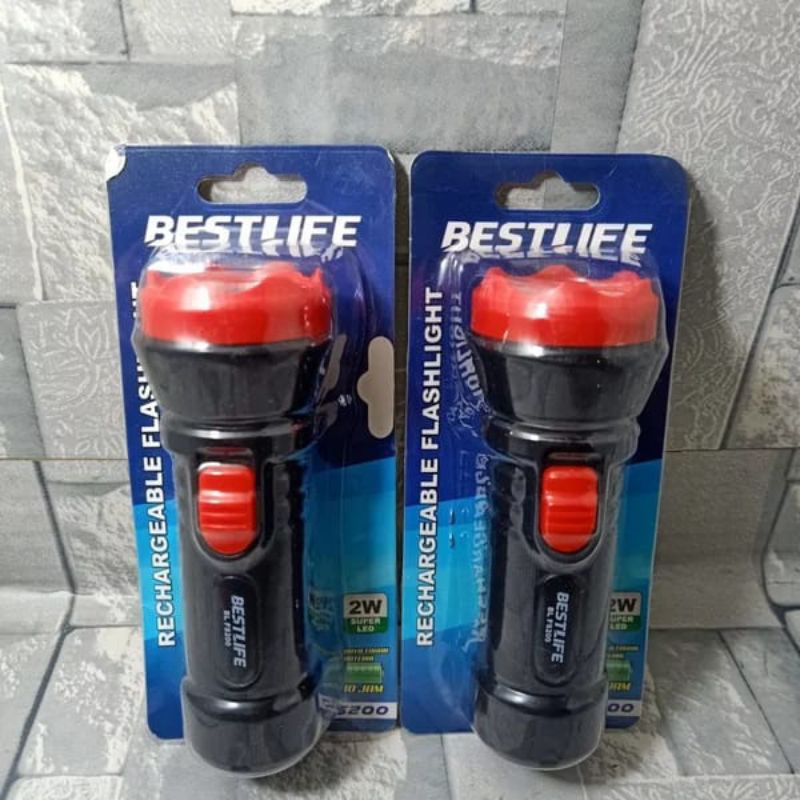 Senter Charger Listrik  LED Surya