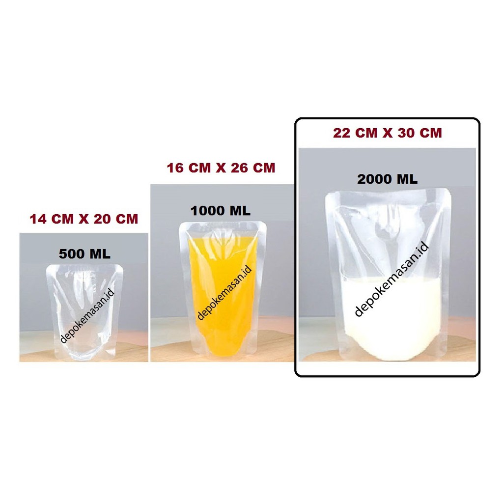 Standing Pouch Nylon 2 Ltr 22x30