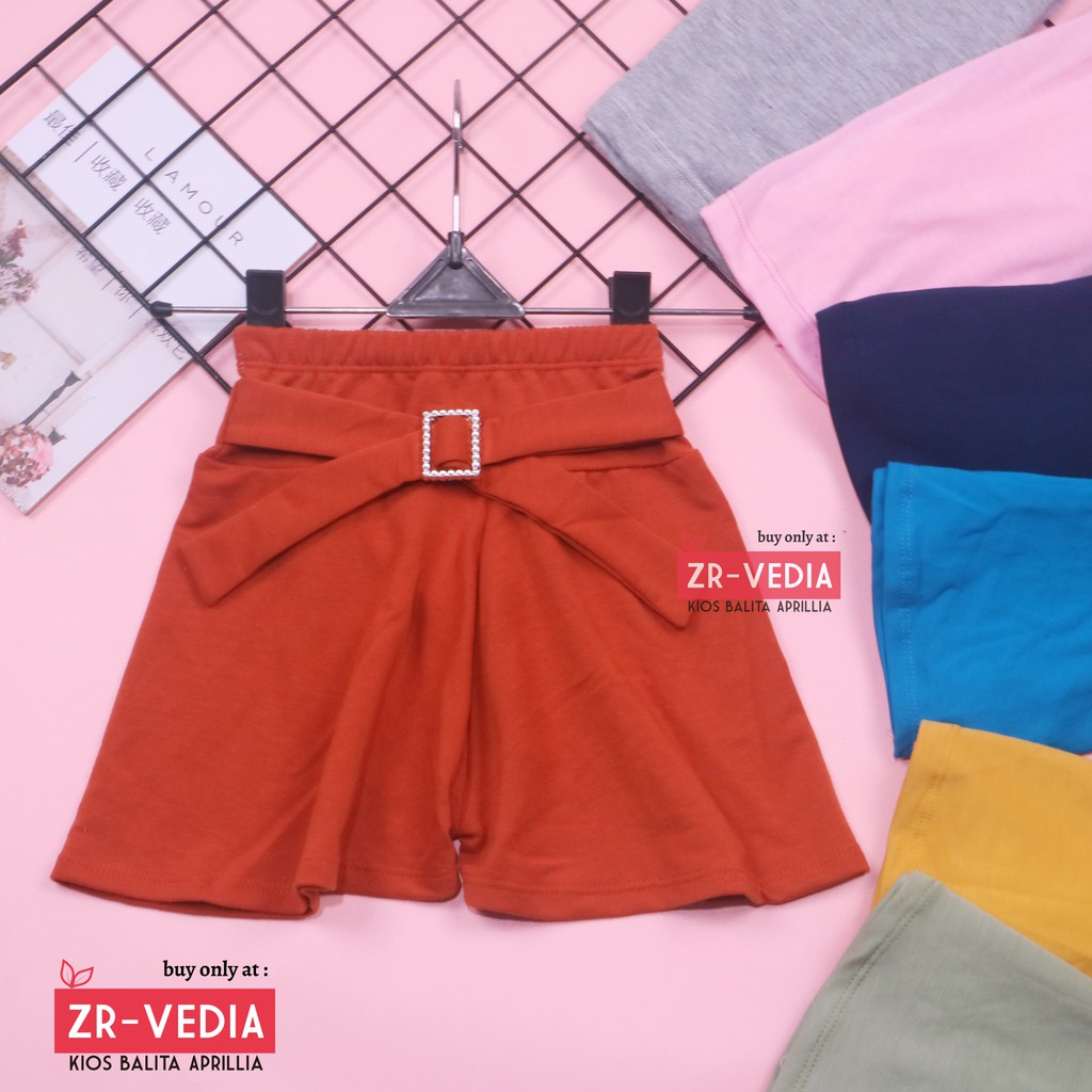 [POLOS] Nada Pants Uk 1-8 Tahun / EXPORT QUALITY Rok Celana Adem Grosir Murah Bawahan Anak Perempuan