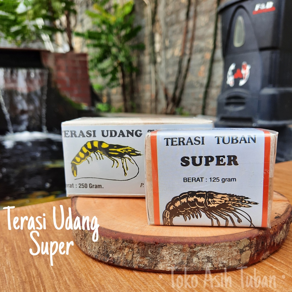 

Terasi Udang Super / Trasi Udang 125gr (Mentah) Toko Asih - Khas Tuban