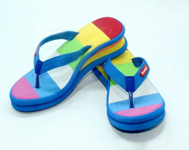 SANDAL WEGDES PRETTY RAINBOW / SANDAL WANITA PRETTY RAINBOW SANCU-2