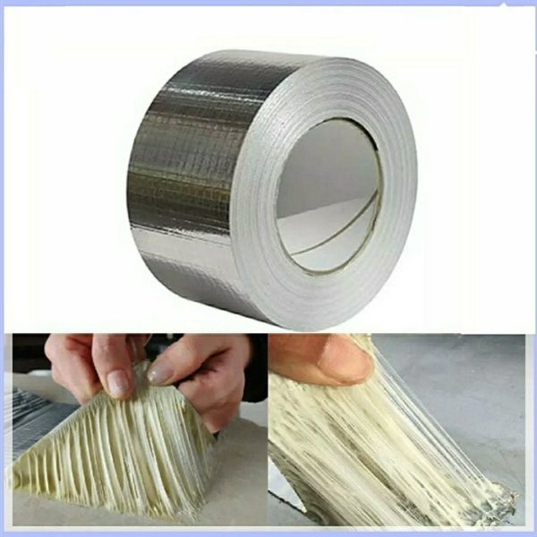 EM Lakban Aluminium Foil Butyl Waterproof Tape