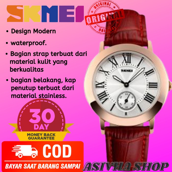 Jam Tangan Analog Wanita Original SKMEI - 1083CL