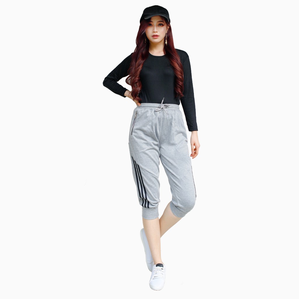 Celana Jogger Training Olahraga Selutut wanita dewasa model terbaru - XSHOP Stevie