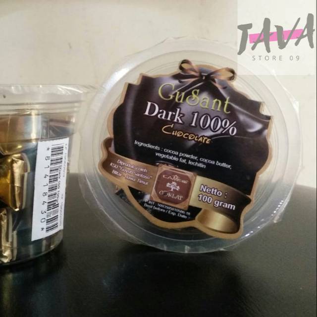 

CUP DARK COKLAT 100% KAMPUNG COKLAT 100 GRAM