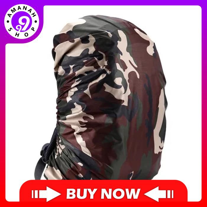 MFA92 PELINDUNG TAS ANTI AIR PENUTUP TAS COVER BAG WATERPROOF TACTICAL ARMY