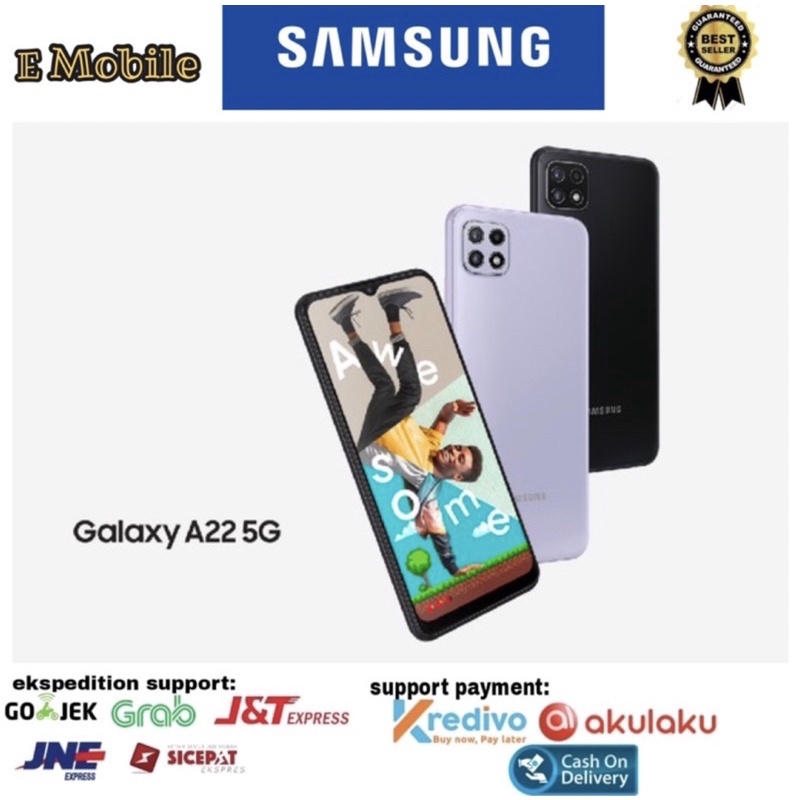 Samsung Galaxy A22 Black 5G 6 / 128Gb