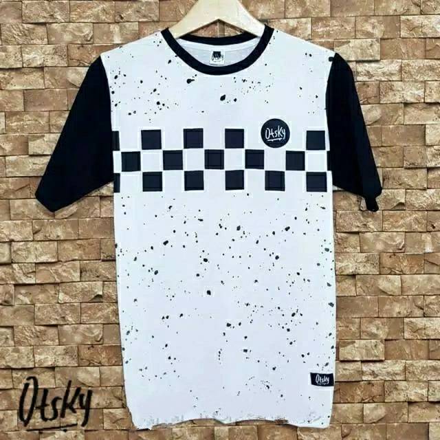 kaos distro OTSKY kaos murah kaos pria kaos wanita baju pria baju wanita FREE STICKER