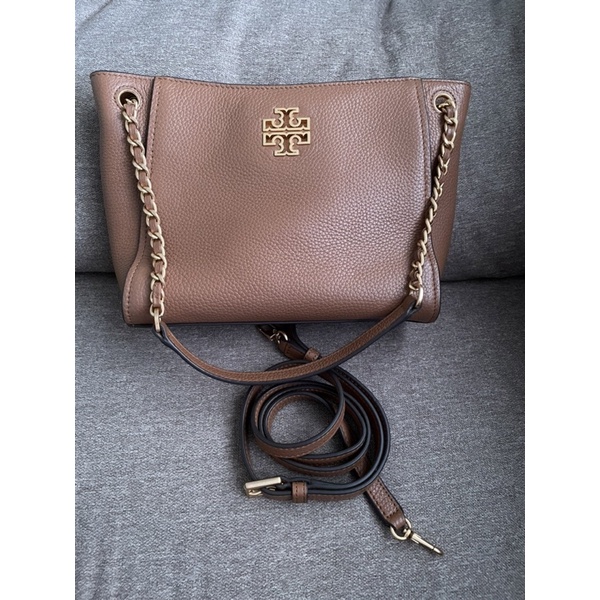 TB Britten mini tote bark (preloved)