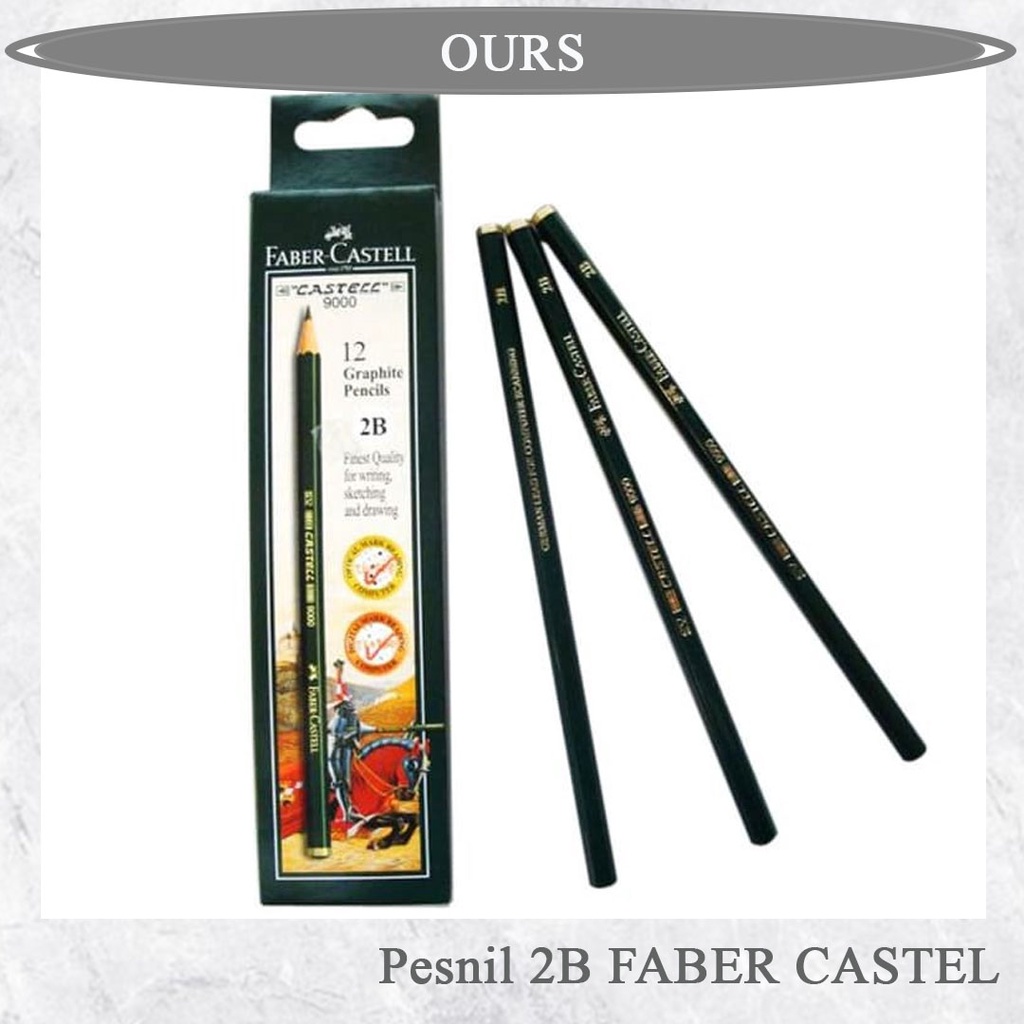 

PENSIL 2B FABER CASTEL - DI RANCANG UNTUK UJIAN