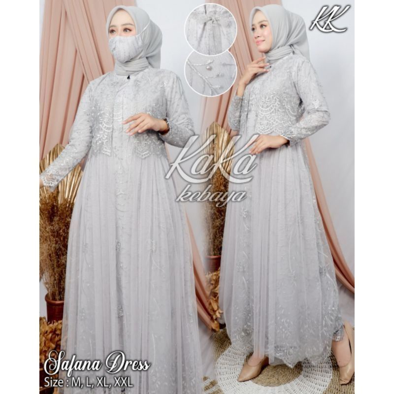 REAL PICT GAMIS TILLE BORDIR MIX SERUTY/GAMIS TERBARU/BY KKA