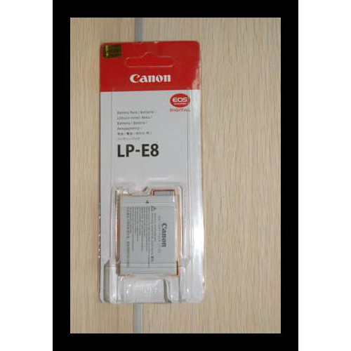 TERMURAH BATERAI CANON LP-E8 FOR CANON 550D, 600D, 650D, 700D ORIGINAL 100%