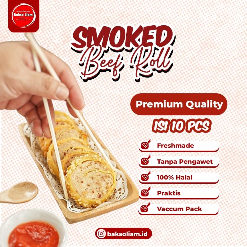 

SmokedBeef Roll isi 10pcs Liam's Food