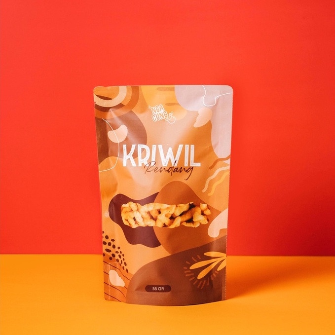 

KRIWIL RENDANG PLASTIK/ Kerupuk Gurih/ Cemilan Enak /Snack Unik/ Kerupuk Chiki