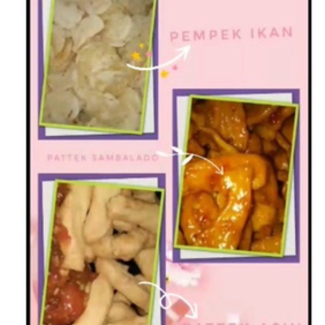 

pek mpek ikan+pattek pedas (balado)