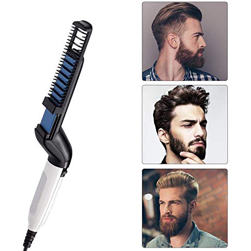 HAIR STYLING MEN Modelling Comb Ceramic Iron Sisir Rambut Pria Elektrik M styler For Beauty FB161