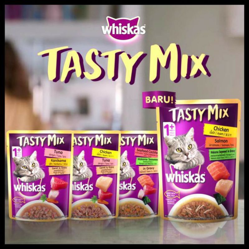 WHISKAS TASTY MIX