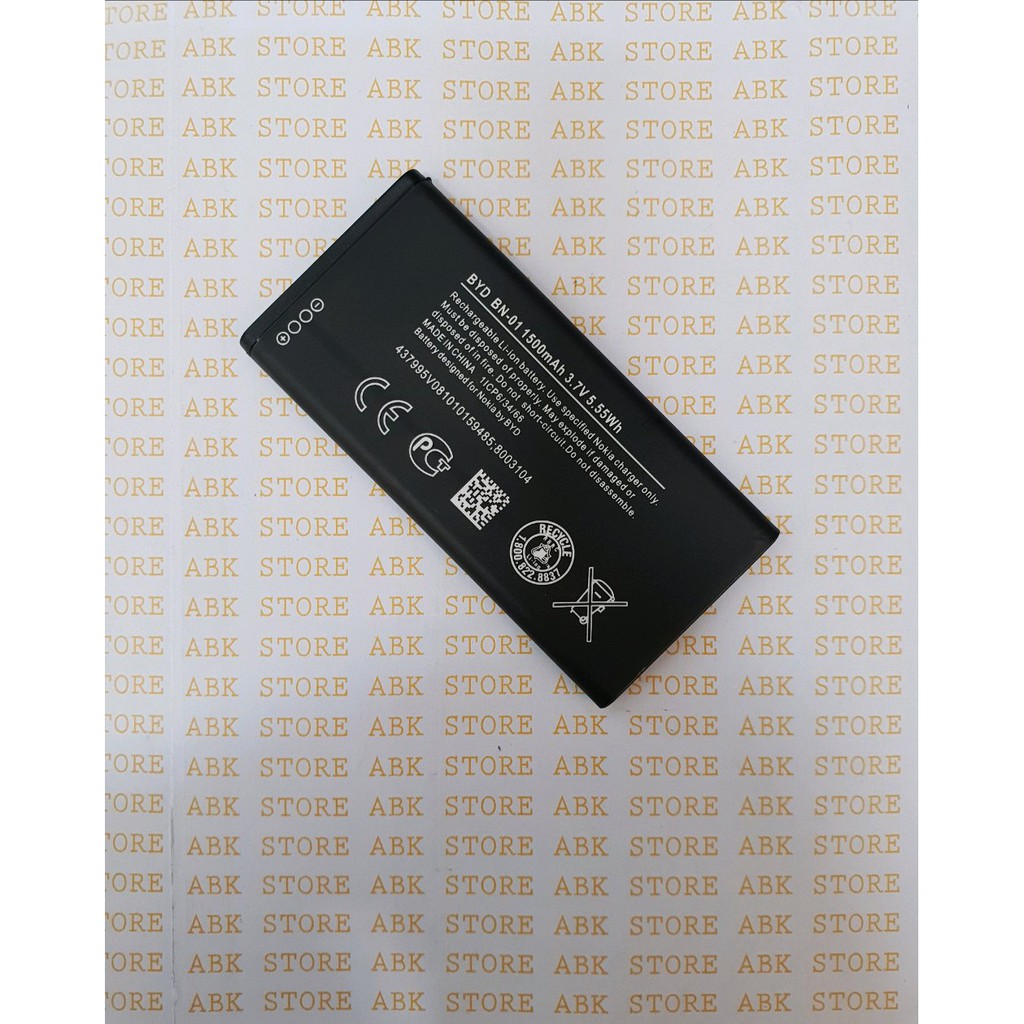 Batre Baterai Battery NOKIA X BYD BN-01 NEW ORIGINAL