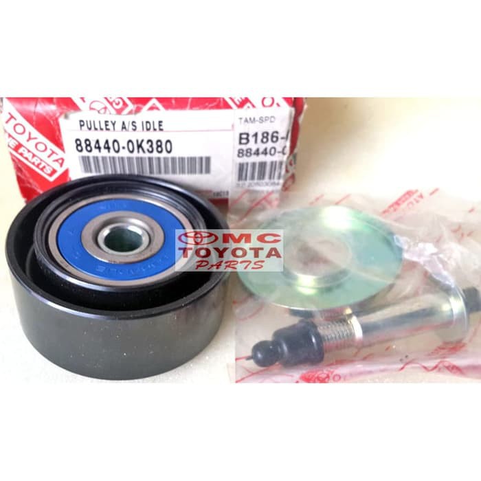 Pulley Puly Puli As Idler Kijang Innova Fortuner Hilux 88440-0K380