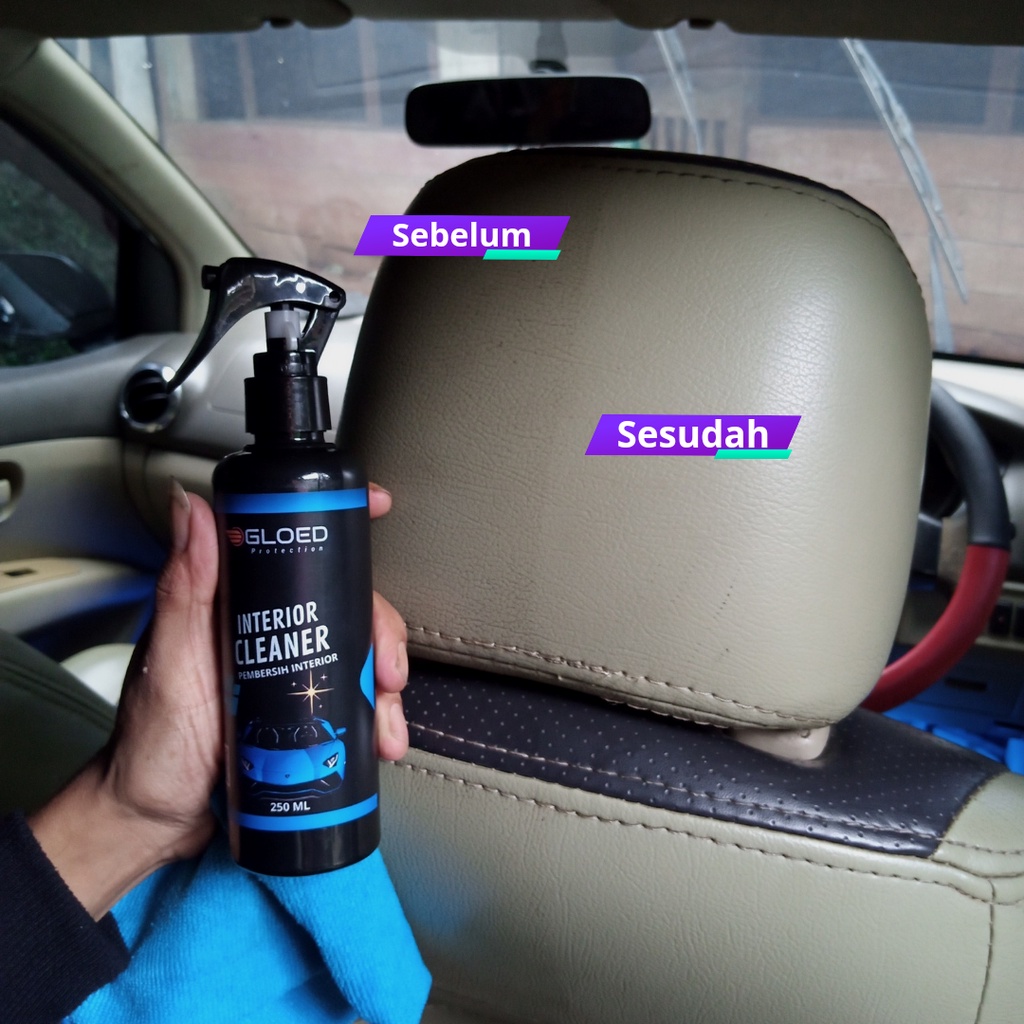 Interior Cleaner / Pembersih Interior Jok Mobil Bersih Seketika By - Gloed