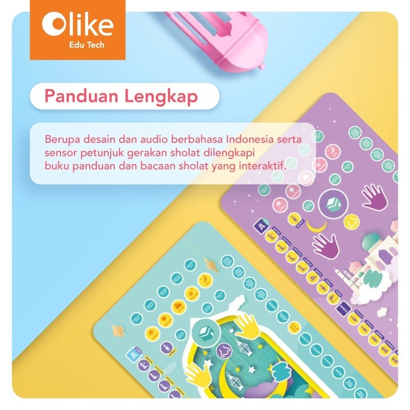 Olike Smart Sajadah 2 - Mainan Edukasi Anak Belajar Shalat