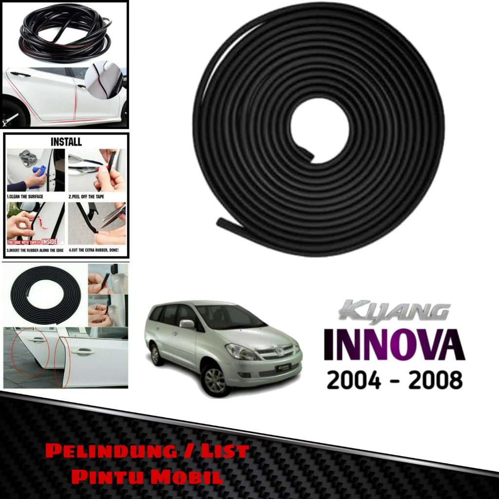 LIST KARET PINTU MOBIL KIJANG INNOVA 2004 - 2008