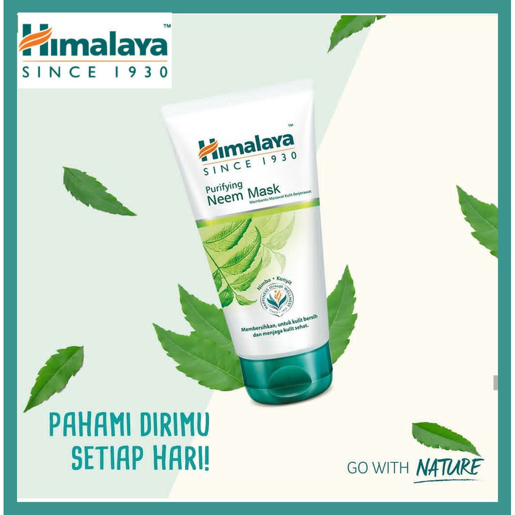 ORI 100% - HIMALAYA PURIFYING NEEM MASK 100ML /FACE MASK / MASKER WAJAH / SKIN CARE / PERAWATAN MUKA