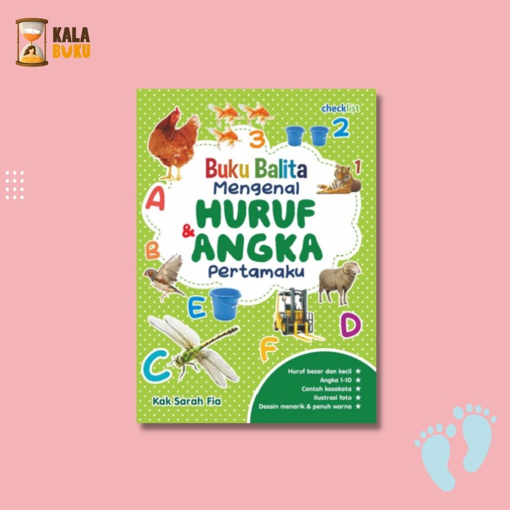 BUKU ANAK HURUF & ANGKA PERTAMAKU: BUKU BALITA MENGENAL | CHECKLIST