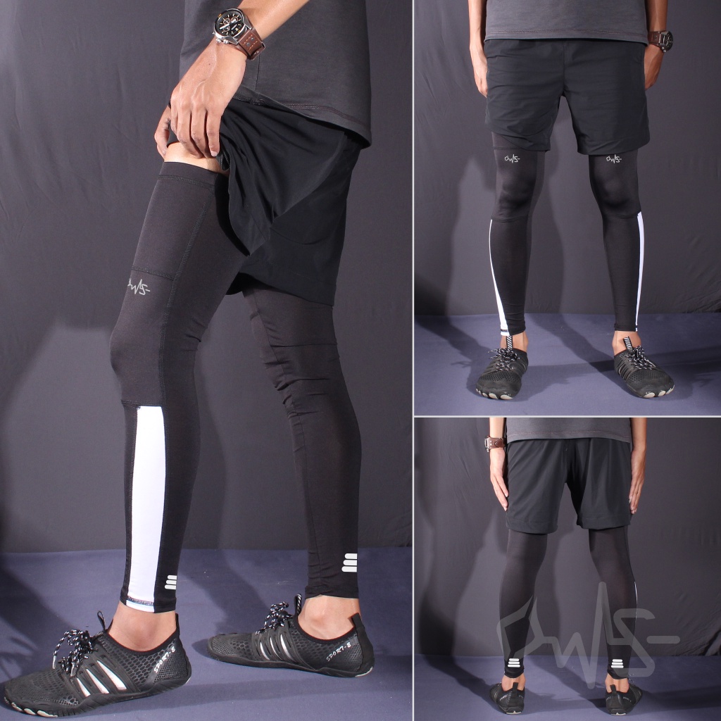 Manset Kaki leg sleeve manset kaki pria wanita manset leg warmer