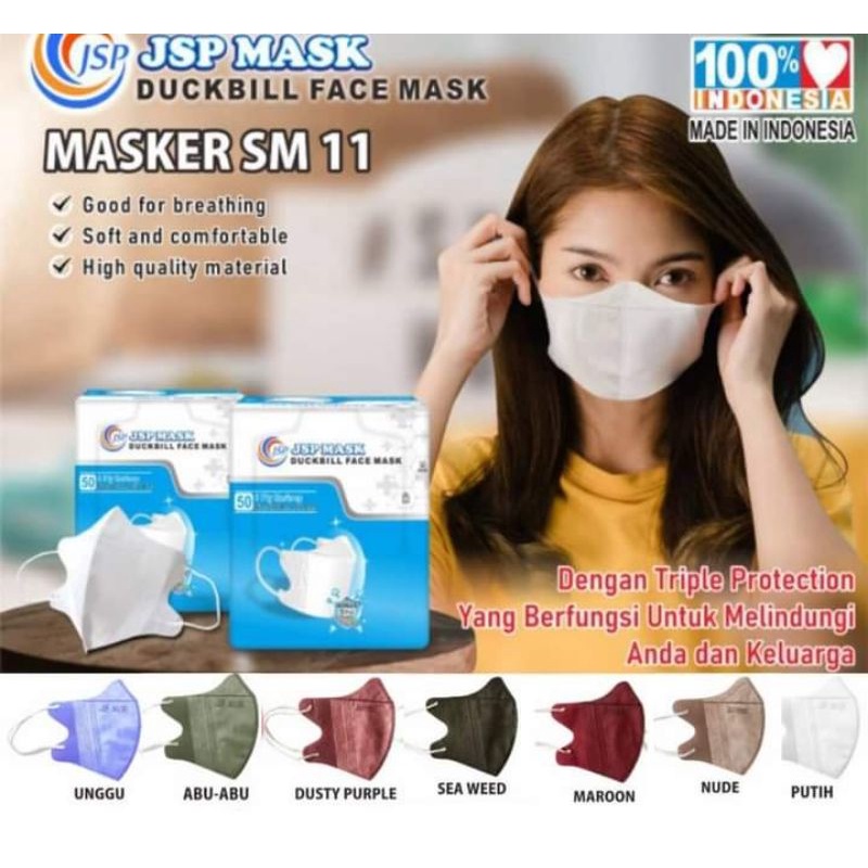 JSP MASKER DUCKBILL 50PCS