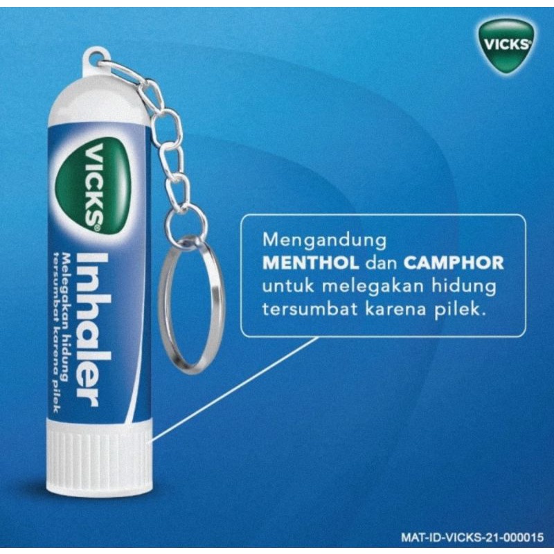 Vicks Balsem Inhaler With Keychain 0.5 ml