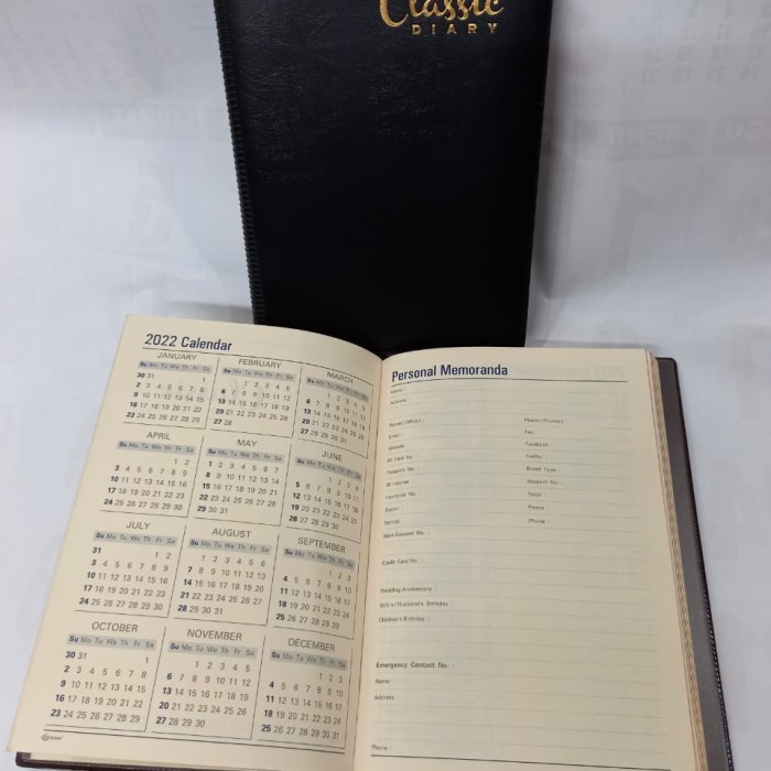

Hemat Agenda Classic Diary Trendi