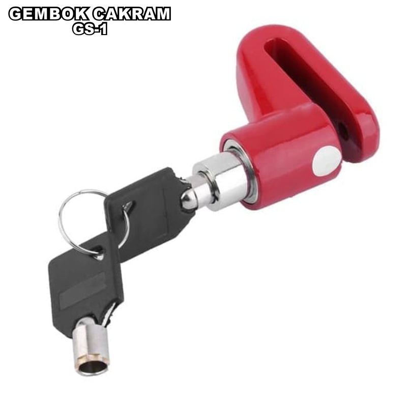 Gembok Motor Cakram Anti Maling moto lock Univesal Gembok Sepeda Aman WHFURNITURE