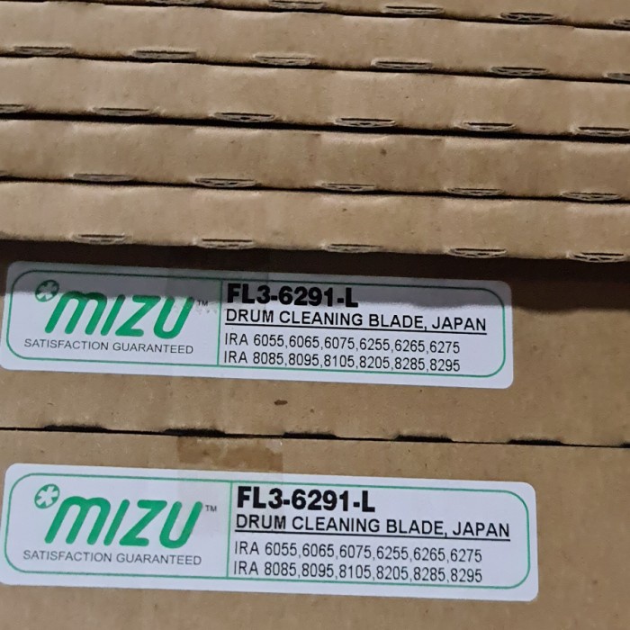 Cleaning Blade Mesin Fotokopi IRA 6075/6275 FL3-6291-000 Mizu Jepang