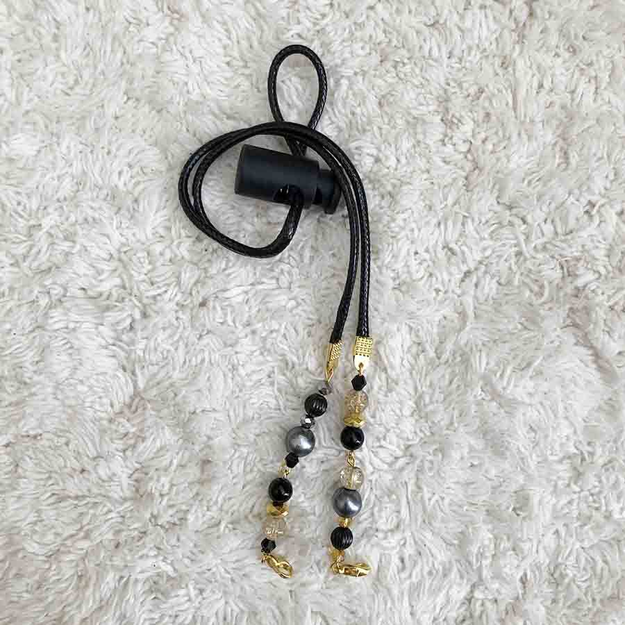 Strap masker (GOLD/ SILVER) kalung 2in1 konektormasker gantungan konektor holder maskerkain BARU