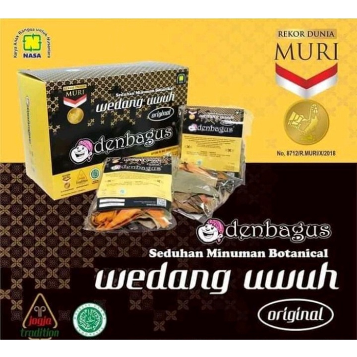 

Denbagus Wedang Uwuh Original / Minuman Herbal / Minuman Serbuk Jahe / Denbagus