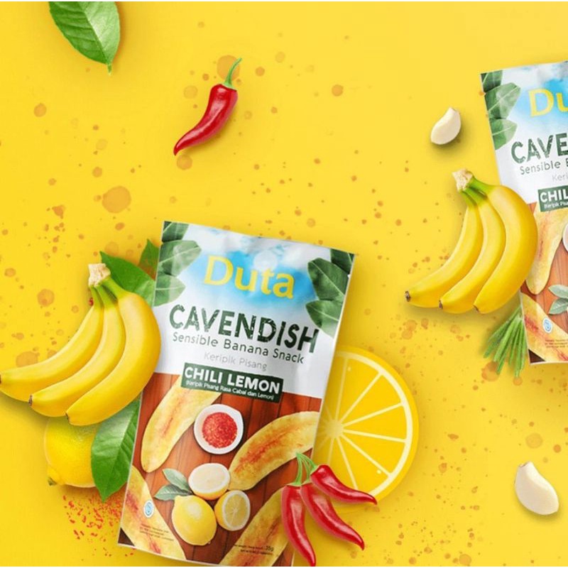 Keripik Pisang Banana Chips Duta Cavendish | Snack Banana Tanpa Pengawet dan Tanpa Penguat Rasa