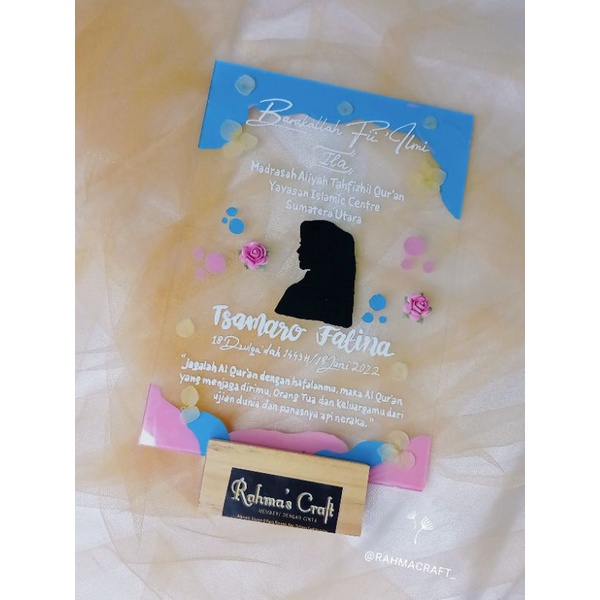 Kado Wisuda Acrylic Lettering | Gift Box | Gift Wisuda | Kado Murah | Kado Wisuda