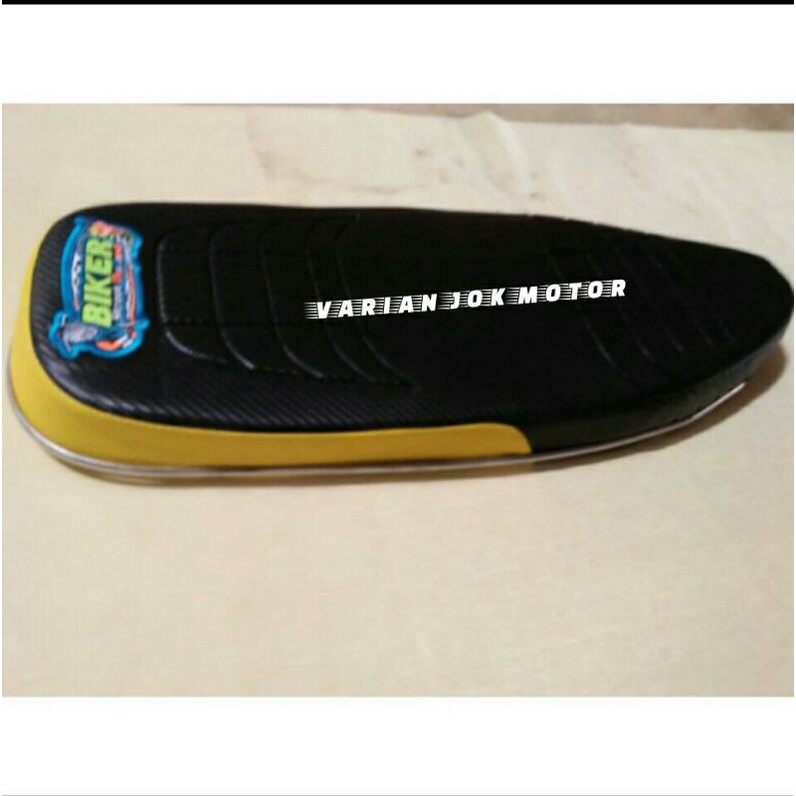 jok c70 racing kulit karbon