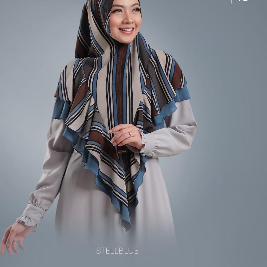 ♥ Hijab Syari Khimar Zarra 13 Original by Thamrin Kerudung Jilbab Premium ❀