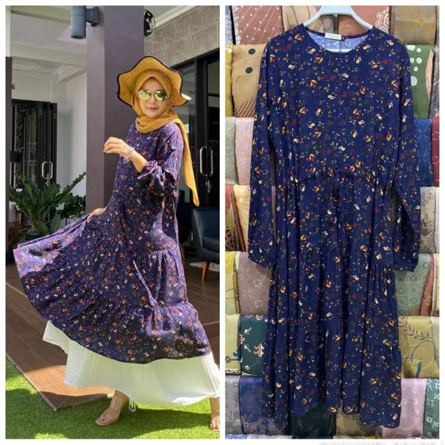 Tunik Mylady Ziva Navy Original