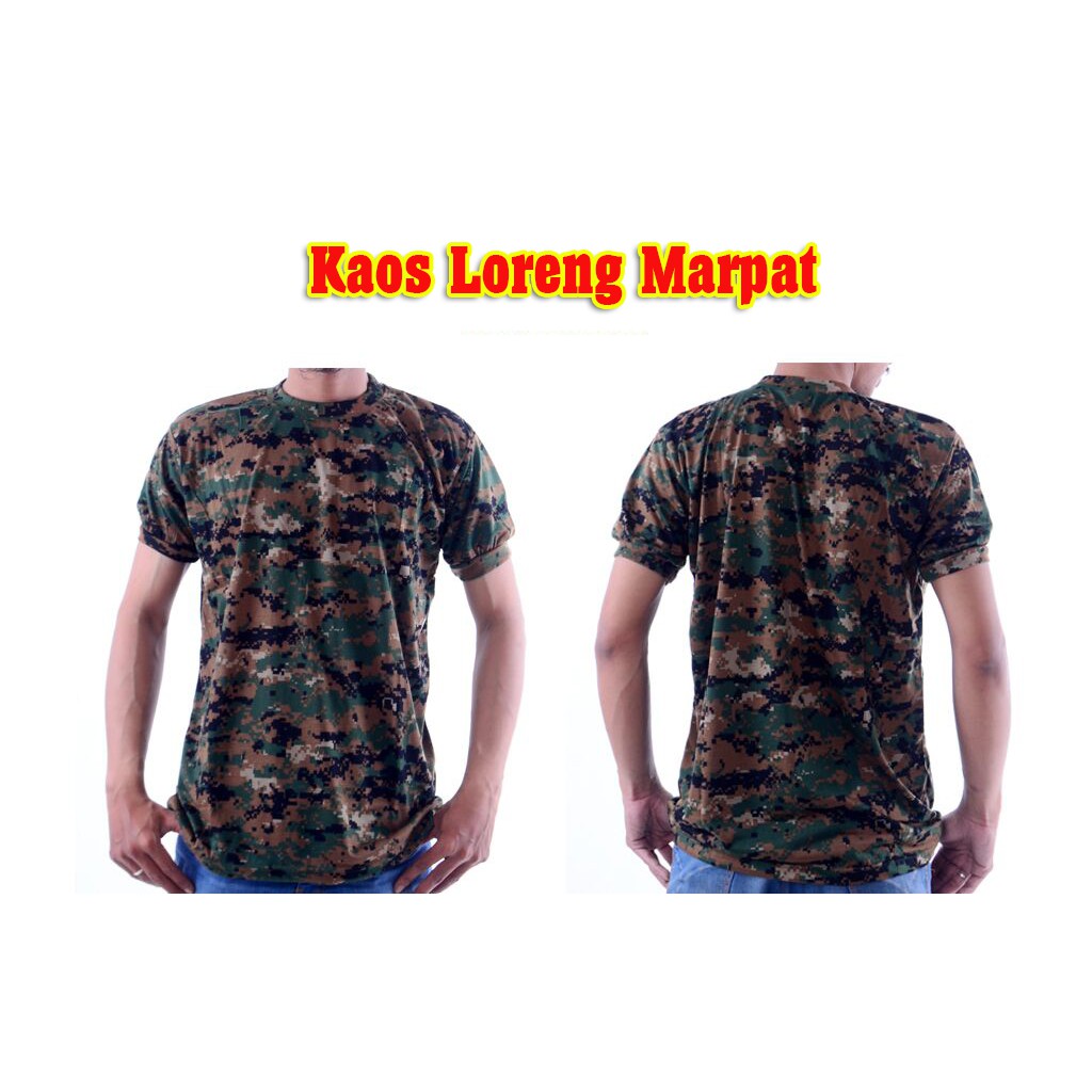 Kaos Kaki Loreng Tentara Army TNI Woodland Shopee Indonesia