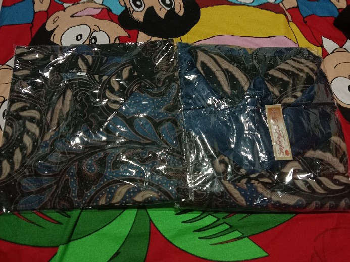 Shopashop Solo Batik Couple Fandita Gamis & Kemeja Pendek