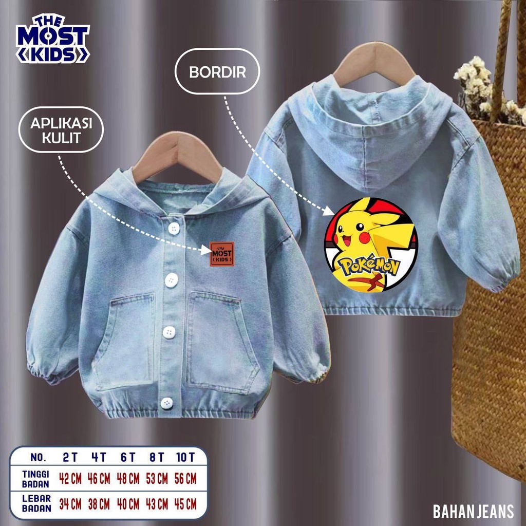 Hoodie Jeans Jacket Mostkids