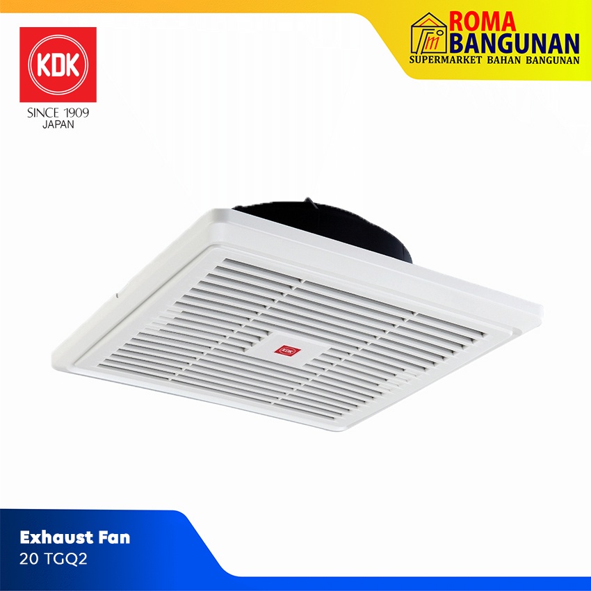 KDK Exhaust Fan / Exhaust Plafon / Hexos Plafon / Kipas Ventilasi 20TGQ2 20 TGQ2